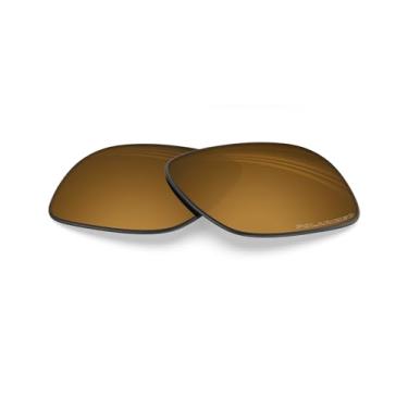 Imagem de BLAZERBUCK Lentes de substituição para óculos de sol Oakley Holbrook OO9102, Ouro pérola - polarizado, 0