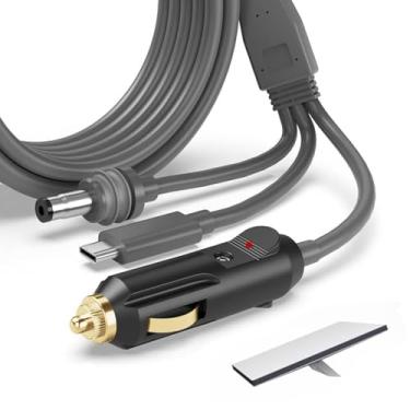 Imagem de Starlink Mini 3 Em 1 Cabo de Alimentação DC, 10 Pés 12V 24V Macho para USB Tipo C Cabo de Cigarro, Cabo de Substituição para o Cabo de Alimentação de Mini -Starlink, Prova de água