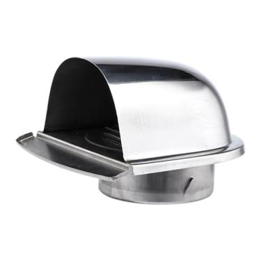 Imagem de Fenteer Tampa de ventilação de ventilação de ventilação de ventilação Air aço inoxidável para o de ventilação Transferência de calor, L