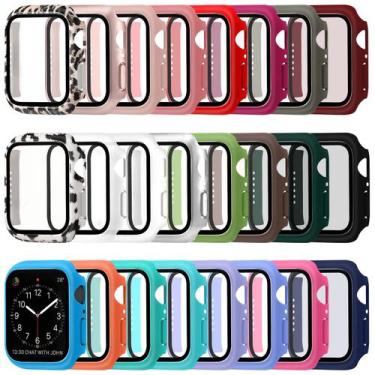 Imagem de 24 Capas Protetoras de Tela para Smartwatch - Compatíveis com Apple Wa