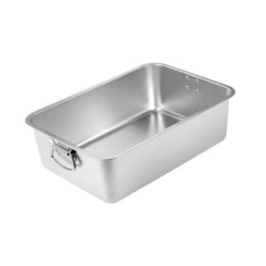 Imagem de Generic Caixa de areia para gatos de aço inoxidável, anti-vazamento, fácil de limpar, comadre com abertura superior, caixa de areia para gatos, coelhinho, L