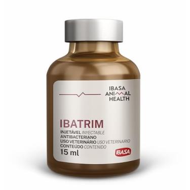 Imagem de Ibasa Ibatrim 15ml - Antibacteriano Injetável de Sulfadiazina e Trimetroprim