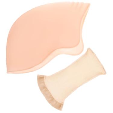 Imagem de Toyvian De Boné Careca De Halloween: Touca De Látex Cabeça Careca Peruca De Couro Cabeludo Falso Acessório De Maquiagem Engraçado De Terror Homens E Mulheres