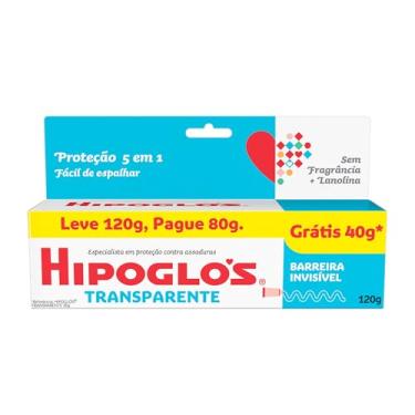 Imagem de Hipoglós Creme Preventivo de Assaduras Transparente, Leve 120g Pague 80g