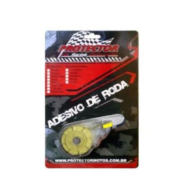 Imagem de Adesivo Friso Refletivo Para Roda Protector Amarelo
