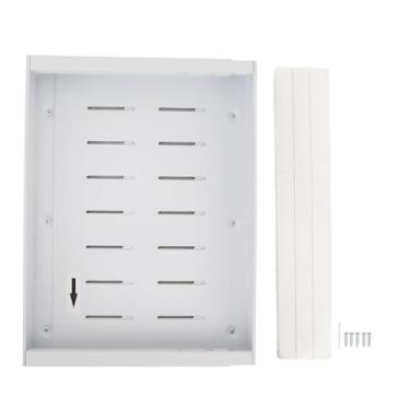 Imagem de Yosoo Armários de Cozinha Gavetas de Retirada Expansível, Organizador de Gabinete de Retirada Adesiva, Gaveta de Aço de Carbono de 21 "para, Largura Ajustável 12,5" -20,5 ", (WHITE)