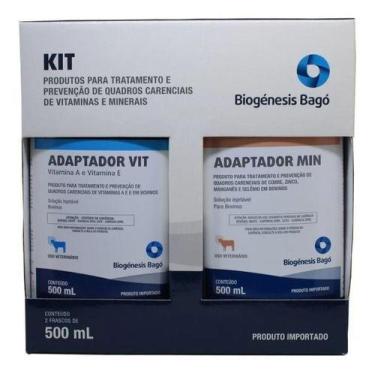 Imagem de Kit Adaptadores Min-vit 500 Ml Biogénesis Bagó