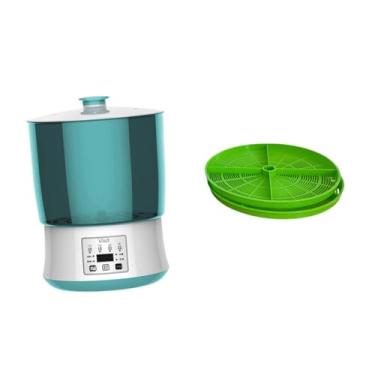 Imagem de Ｂｅｓｇａ Máquina de brotos de feijão iogurte Home Use Home Multifuncional Kit de Sprouter Kit Sprouts Kit de Crescimento para Soja de Bean Red, 2 Camadas
