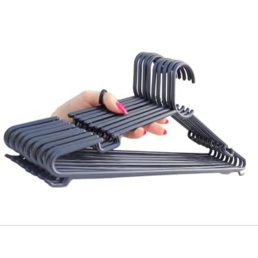 Imagem de Kit 100 cabides para adultos reforçados(20 CABIDES)