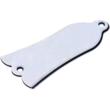 Imagem de Tampa Escudo P/ Tensor De Guitarra Les Paul Gibson Branco 1664