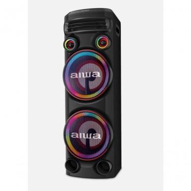 Imagem de Torre De Som Aiwa T2w-02 2300w 2 woofers 10 Bluetooth Rgb Usb Fm Dj Preto Bivolt