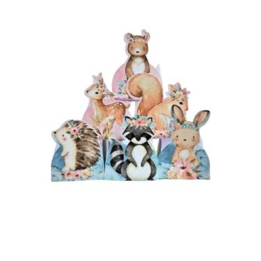 Imagem de Forminhas para Doces Tema Bosque Encantado — Decoração de Festa Infantil, Lembrancinha, Mesa de Doces Personalizada — Kit com 50 unidades