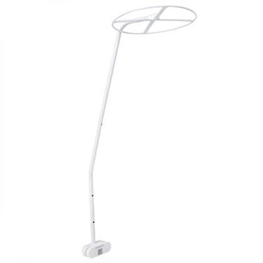 Imagem de Oumefar Suporte de Rede Mosquiteiro de Encaixe, Ajustável, Resistente e Durável, Conveniente para Transportar, Material ABS, Branco