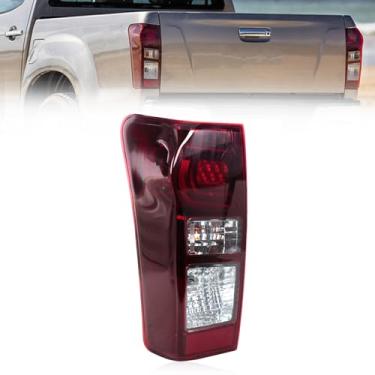 Imagem de JESYMBX Para Isuzu DMax D-Max Ute 2017 2018 2019 Lâmpada traseira de freio de luz traseira conjunto de lâmpada traseira com lâmpadas de chicote de fios de substituição 8961253983 898125393