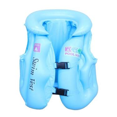 Imagem de Boia Colete Inflável Infantil Piscina Praia Flutuador Salva Vidas Idea