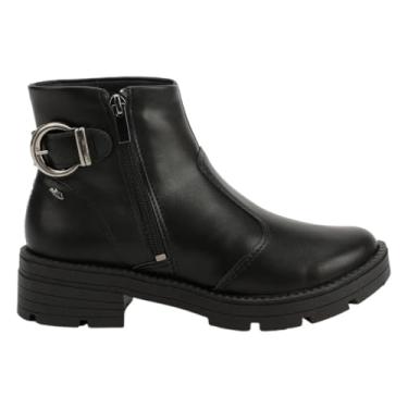Imagem de Bota Feminina Cano Curto Tratorada Dakota - Preto