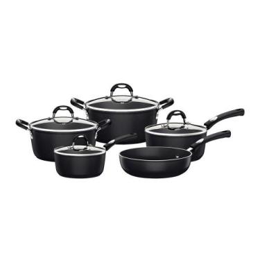 Imagem de Jogo De Panelas Mônaco Em Alumínio Revestimento Antiaderente Starflon 