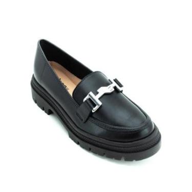 Imagem de Mocassim Feminino Moleca 57775.102 - Preto-Feminino