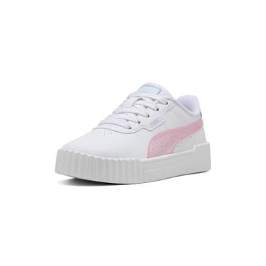Imagem de PUMA Unissex-Child Carina, branco-rosa malva - clima frio, criança pequena 12,5