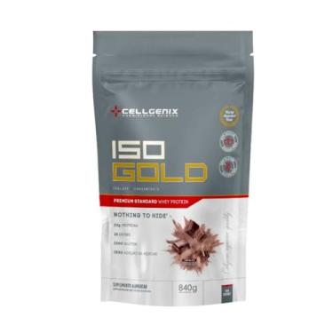 Imagem de ISO GOLD 840G REFIL - CELLGENIX NUTRITIONAL SCIENCE (840g, Chocolate)