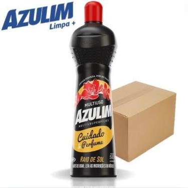 Imagem de Multiuso Raio de Sol Azulim 500ml - Kit Com 12 Unidades