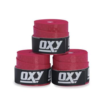 Imagem de Overgrip Oxy Perforated Com 3 Unidades Vermelho