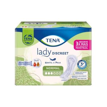 Imagem de Absorvente Tena Lady Discreet Normal com 16 Unidades