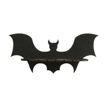 Imagem de AFXGUSD Prateleira de Armazenamento Assustadora, Decoração para Casa, Prateleira de Madeira Gótica Suspensa, Decoração de Parede para Banheiro, Corredor, Sala