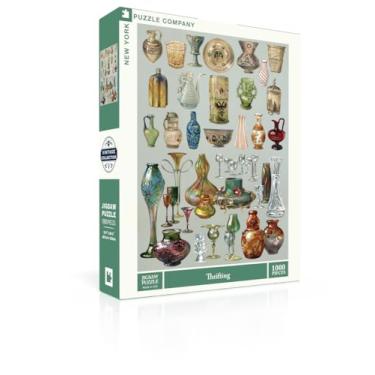 Imagem de New York Puzzle Company - Vintage Images Thrifting - Quebra-cabeça de 1000 peças para adultos