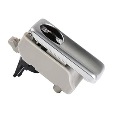 Imagem de MotiveTech Alça do porta-luvas de carro, interruptor do porta-luvas 1666800491, peças internas de carro resistentes, puxador de substituição para ml W166 GL x166, Cinza
