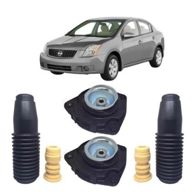 Imagem de Kit Coxim Batente Amortecedor Dianteiro Sentra 08/13 - Jepaflex