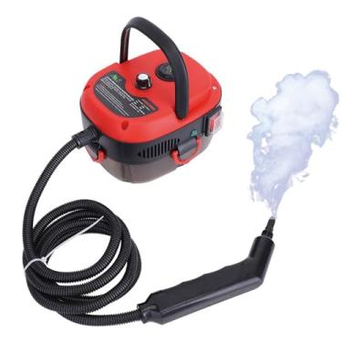 Imagem de Máquina de limpeza a vapor,máquina de limpeza de carpetes a vapor com 8 acessórios,ajuste de 6 velocidades,função inteligente anti-queimadura a seco para carpetes,vasos sanitários