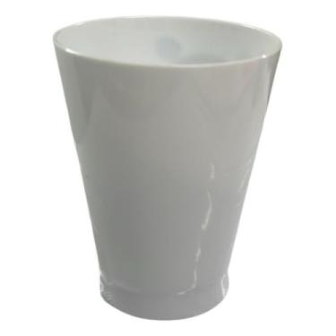 Imagem de Kit 50 Copos Acrílico 200ml Rubizinho – Ideais para Aniversários e Eventos (Branco)