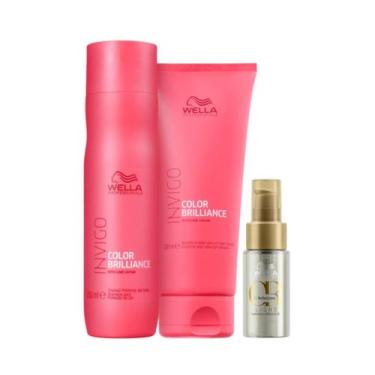 Imagem de Wella Brilliance Sh 250ml + Cond 200ml + Oleo Light 30ml - Wella profi