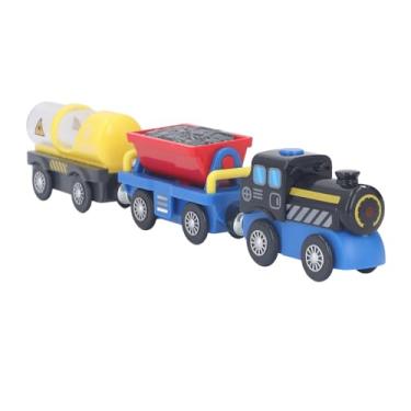 Imagem de Zhjvihx Brinquedo de Trem Magnético, Kids Train Toy Battery Operava Vibrante para o Jardim de Infância para Casa (Tipo 1)