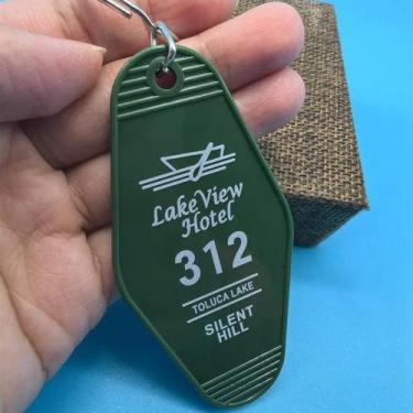 Imagem de Jogo de terror silent hill 2 lake view hotel 312 chaveiro para mulhere