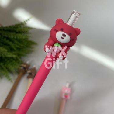 Imagem de Lapiseira Grafite 0,7mm Ursinhos - Interponte / WX Gift, Rosa Pink