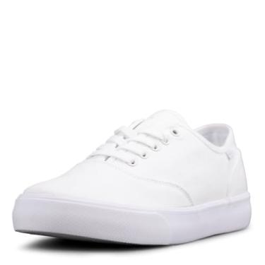 Imagem de Lugz Tênis masculino Lear Classic Fashion, Branco, 8 Wide