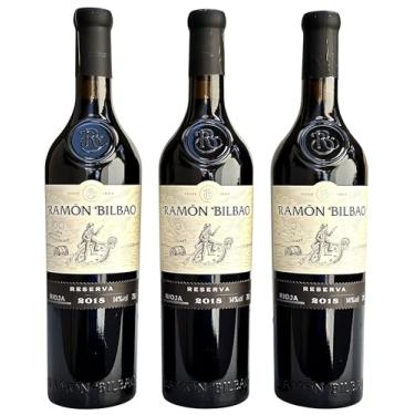 Imagem de Vinho Ramon Bilbao Reserva Safra 2018 Espanhol | Kit Com 3 Garrafas | Oferta