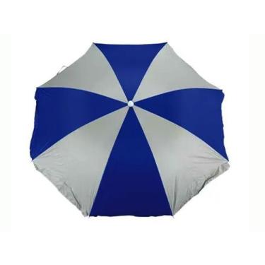 Imagem de Guarda Sol 1,80 Metros Azul/Cinza Mor, Branco e Azul