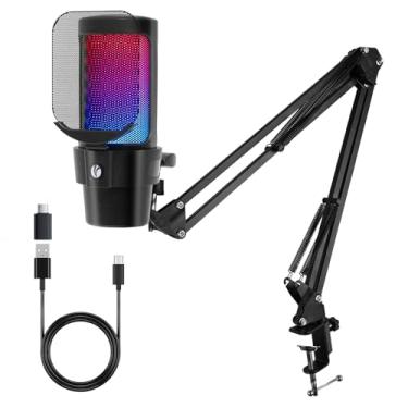 Imagem de Microfone para jogos, VCOM USB PC Mic