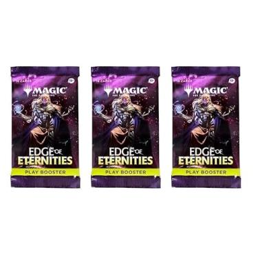 Imagem de 3 Packs MTG Play Booster Pack Lot MTG Edge of Eternities