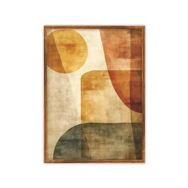 Imagem de Quadro 50X70 Art Frame Luxo Com Vidro Madeira 7908007540686