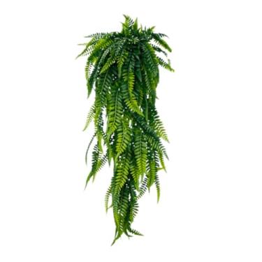 Imagem de Plantas Artificiais De Samambaia, Flores Artificiais Decorativas,Conjunto De 2 X 80 Cm, Adequadas Para Uso Interno E Externo (1)