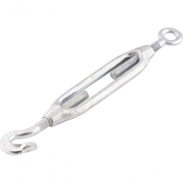 Imagem de Esticador Cabo Aço 1-4 Gancho X Olhal Leve Galvaniz Vonder