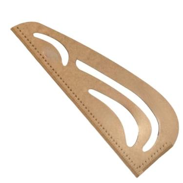 Imagem de Esquadro 45 e 60 | Régua Curva 6 em 1 para Costura Profissional com Cava Original - Ferramenta Multifuncional para Patchwork,