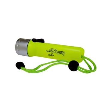 Imagem de Lanterna de Mergulho LED 3W, Verde, 200lm, Alcance 50m, À Prova D'água IPX6, Profundidade até 20m