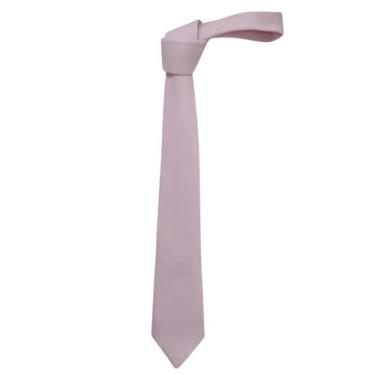 Imagem de Gravata Fosca Semi Slim  Rosa Bebê - R E R GRAVATAS