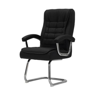 Imagem de Cadeira De Escritório Fixa Munique Confort Ergonômica Preta