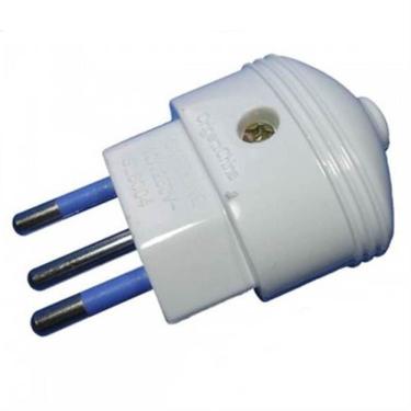 Imagem de Plugue Desmontável 2p+t 10a - 7024 - Key West Plugue Desmontavel 2pinos-1terra Key We 7024.